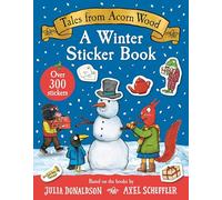 Tales From Acorn Wood — Libro de pegatinas de invierno — Más de 300 pegatinas fáciles de usar