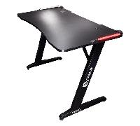 TALIUS MESA GAMING WARSHIP Z1 RGB FIBRA DE CARBONO PATAS ACERO COLOR NEGRO MATE