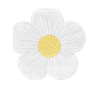 Talking Tables 20 servilletas de papel florales en forma de margarita para fiestas de té, día de la madre, decoración de mesa de Pascua, servilletas de primavera para decoupage, elección ecológica