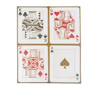 Talking Tables 20 servilletas grandes de cartas para decoración de fiesta de casino, decoración de mesa de póquer nocturno | Servilletas de papel para decoupage con temática de Alicia en el país de