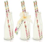 Talking Tables Alice In Wonderland Drink Set - para Fiestas del Sombrerero Loco, Baby Shower - Pack de 6 TSALICE-DRINKSET