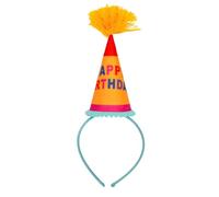 Talking tables Diadema colorida para fiestas de cumpleaños, para adultos, niños, niñas y niños