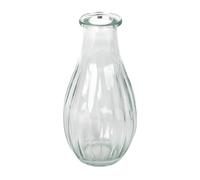 Talking Tables Jarrón de Cristal Transparente para Flores, Elegante Tallo único para Mesa de Boda, decoración de alféizar de Ventana, Fiestas en el jardín, Comedor de Verano, Estilo de repisa y
