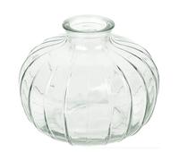 Talking Tables Jarrón de cristal transparente para flores, elegante tallo único para mesa de boda, decoración de alféizar de ventana, fiestas de jardín, comedor de verano, estilo de repisa y regalo, 8