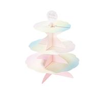 Talking Tables Pastels Cakestand, Medium, Multicolor
