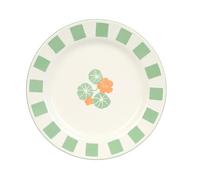 Talking Tables Plato decorativo esmaltado de 20 cm, plato lateral floral