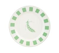 Talking Tables Plato lateral esmaltado de 20 cm, diseño floral de guisantes