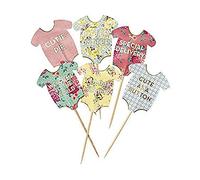 Talking Tables Ts-Baby-Caketoppers Truly Baby Cake Toppers, Multicolor