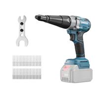 TALOEYH - Alicates de remachado compatible con batería Ma-Kita de 18 V-21 V, pistola de remache inalámbrica y sin escobillas para remaches de 1/8 pulgadas