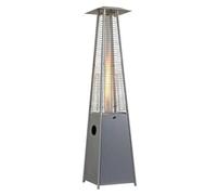 Talox estufa gas butano-propano exterior inox piramidal
