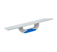 Tamaño grande abrasivos rascador 16 "Float, poliestireno lijadora 400 mm x 180 mm, hojalata perforada Pad (k0345)