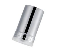 Tamiz de polvo de acero inoxidable 201 con tapa, coctelera de cocina de malla fina para azúcar, harina y cacao, disponible en tres tamaños (Grande taille)