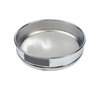 Tamiz de Prueba 20cm Malla Cromada para acero Inoxidable para Laboratorio Industrial 4-600 Mesh(500 mesh)
