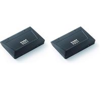 Tampón de Tinta Trodat 9051 para Sellos Entintado Manual, 90 x 50 mm, Negro (Paquete de 2)