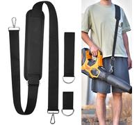 Tanmqin Correa de hombro acolchada para desbrozadora de hojas y herbicida | Correa de nailon ajustable para WOLFMEN para EGO Power para Worx para LAZYBOI para LEAPUL para DEWALT para MZK solo correa