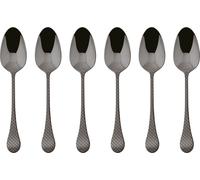 Taormina Sambonet Set 6 Mokkalöffel Edelstahl/PVD 2Black 52766KA7