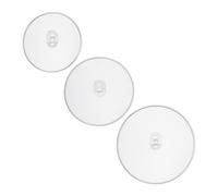 Tapa antisalpicaduras protector de sartenes 3 piezas plegable coladores de grasa