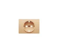 Tapa base enchufe BJC Coral 2PTT Dorado Perlado 21724DP