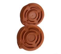 Tapa Carrete QT452 Plástico 2 Unidades Tapa Carrete QT452 Plástico | ABS de alta para resistencia, protege la línea, para ajuste perfecto, 2 unidades, compatible GGT450A1