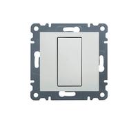 Tapa ciega blanco polar Hager Lumina - WL7010