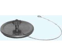 Tapa cónica para chimenea, cierre hermético, fabricada en acero inoxidable | DN 150