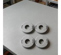 Tapa de cabeza de recortadora para 27-2 FS70 para FS80 FS90 FS130R FS131R KM90R KM91R, para pieza de repuesto de escudo de carcasa superior de plástico ABS, blanco, paquete de 4