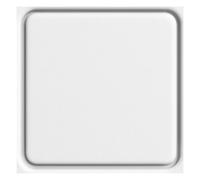 Tapa de desagüe Kaldewei KA120, para CONOFLAT, esmaltada, 687772572001, Color: Blanco alpino con Secure Plus