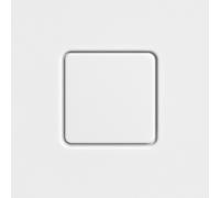 Tapa de desagüe KALDEWEI KA120, para CONOFLAT, esmaltada, 687772572711, Color: Blanco alpino mate con SECURE PLUS