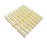 Tapa de desagüe para piscina de plástico ABS duradero, protector de rejilla de desbordamiento de 30x100 cm, juego de 8 filtros de canaleta para soluciones de drenaje interior/exterior (18x100 cm,