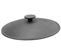 Tapa de hierro fundido, diámetro 22 cm, universal para ollas, sartenes y cacerolas