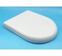 Tapa de Inodoro Compatible con Modelos de Roca: Meridian Antiguo (Anterior año 2009) y Meridian-N | Bisagras de Acero Inoxidable | Caida Amortiguada | Desmontable para Limpieza | Alta Resistencia