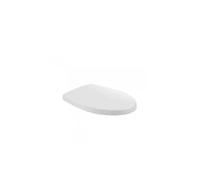 Tapa de inodoro de duroplast con juego de fijación y acabado blanco para un baño moderno y funcional CETUS 48 de Unisan - Amortiguadora (soft close)