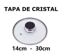 tapa de olla cristal y acero,tapa de sarten,cristal resistente al calor,24cm,cm,fespu