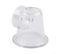 Tapa de prefiltro transparente con cuello roscado para bomba Steinbach SPS50 - Tapa de inserción transparente de repuesto junta tórica incluida 80 mm de altura