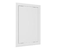 Tapa de Revisión 300 x 400 mm 30 x 40 cm Blanca Puerta de Inspección Revisión para Construcción en Seco Puerta de Mantenimiento Tapa de Servicio para Inspección y Cobertura de Plástico ABS Limpieza