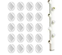 Tapa de tubo de torre hidroponía 20 piezas tapones para tubos de agua en | Cubierta Espaciador Para Hidroponía para Jardín,