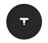 Tapa de ventilación de silicona para cuencos mezcladores de 5 litros - Reutilizable, apto para lavavajillas, optimizada para fermentación controlada y almacenamiento conveniente, (negro)