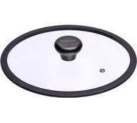Tapa de vidrio con borde de silicona, 24 cm - Moneta Etnea