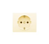 Tapa enchufe schuko BJC Iris Blanco 18724