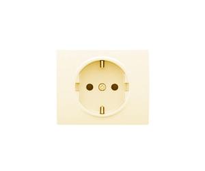 Tapa enchufe schuko BJC Iris Blanco 18724