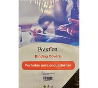 Tapa Encuadernar PRAXTON PP Negro, Din-A4 0,45 mm, Caja x100