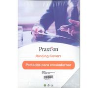 Tapa Encuadernar PRAXTON PP Transparente, Din-A4 0,45 mm, Caja x100