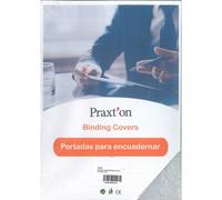 Tapa Encuadernar PRAXTON PP Transparente, Din-A4 0,70 mm, Caja x50