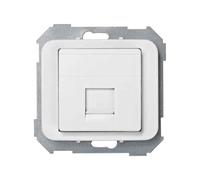 Tapa informatica 1 toma RJ45 blanco Simon 75 - 75585-60