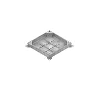 Tapa Invisible para Alcantarillado EASY con Marco de Acero Galvanizado | H50 mm | Uso Residencial y Viviendas | Empotrable y Pavimentable | Soporta hasta 300 kg - Carga Peatonal | 30x30 cm