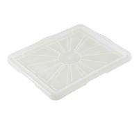Tapa para Caja de Almacenaje Franz, Tamaño: L/XL, 43 x 35 cm, Transparente KEEEPER