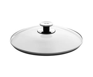 Tapa para cazo 28 cm, cristal, Fissler