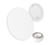 Tapa para desagüe de ducha, Ø 112 mm, compatible con el juego de desagüe Viega Tempoplex del año de construcción 2001-2006, adecuada para el modelo 6958.99, ABS ASA blanco