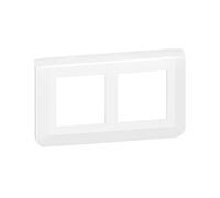 Tapa para enchufe Legrand Mosaic - renovación, módulos de 2x2, blanca