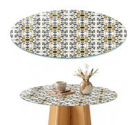 Tapa para Mesa de Centro 100 cm | Redondo | Espesor 4 mm | Bordes Pulidos